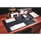 Dacasso Black Leather 7-Piece Desk Set DF-1004 - alternate 4